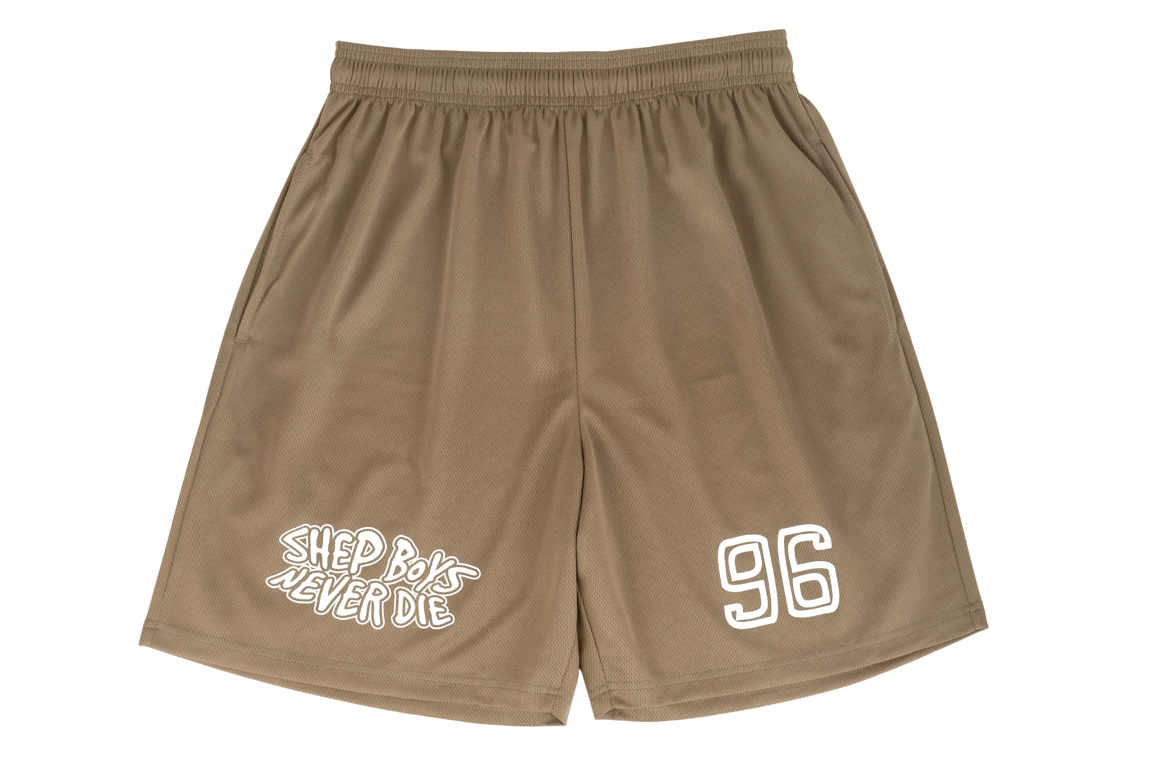 Light Brown Wesh Shorts