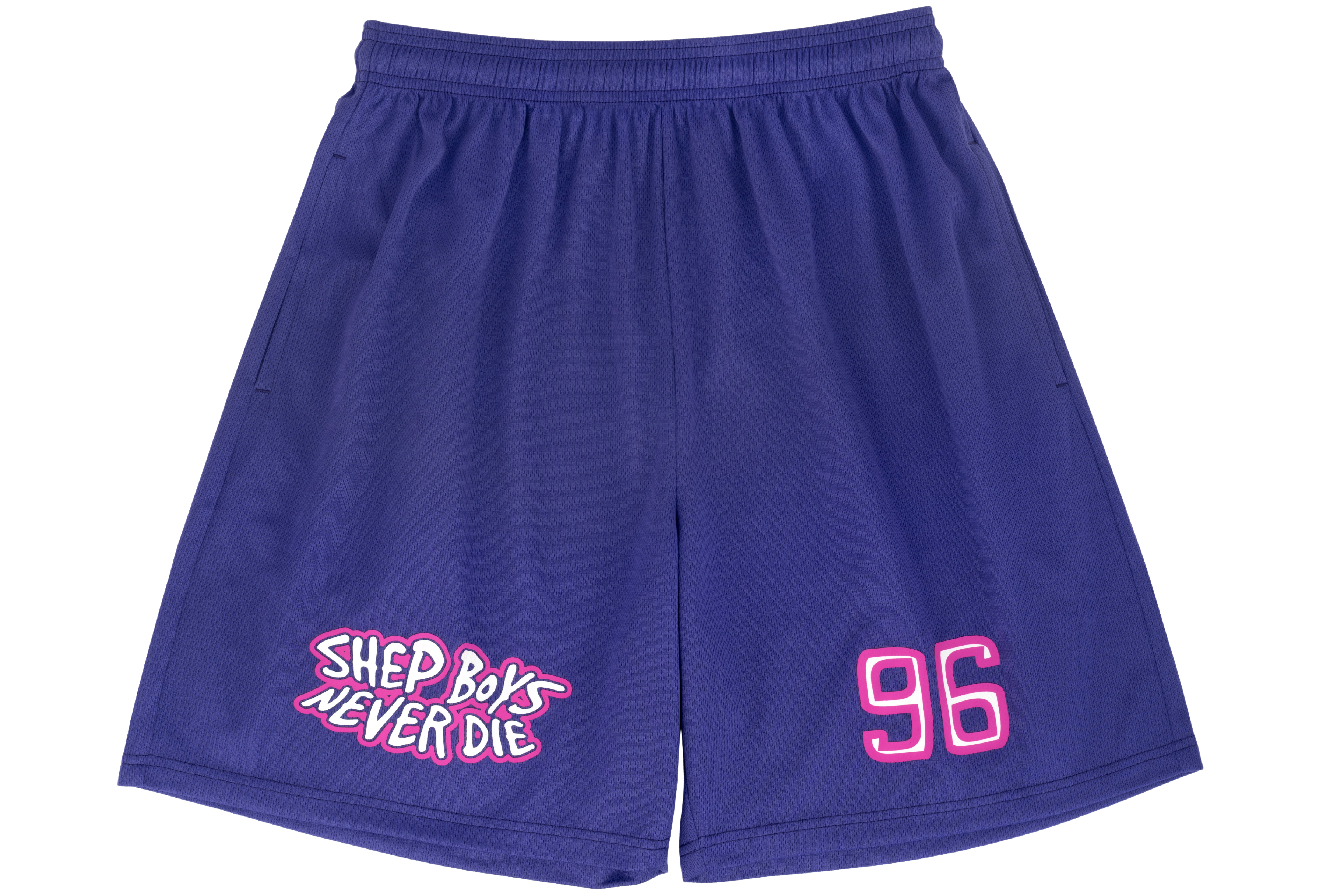 Purple Wesh Shorts